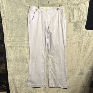 London Jean The Christie fit pant chino stretch light blue Women’s size 10 nwot